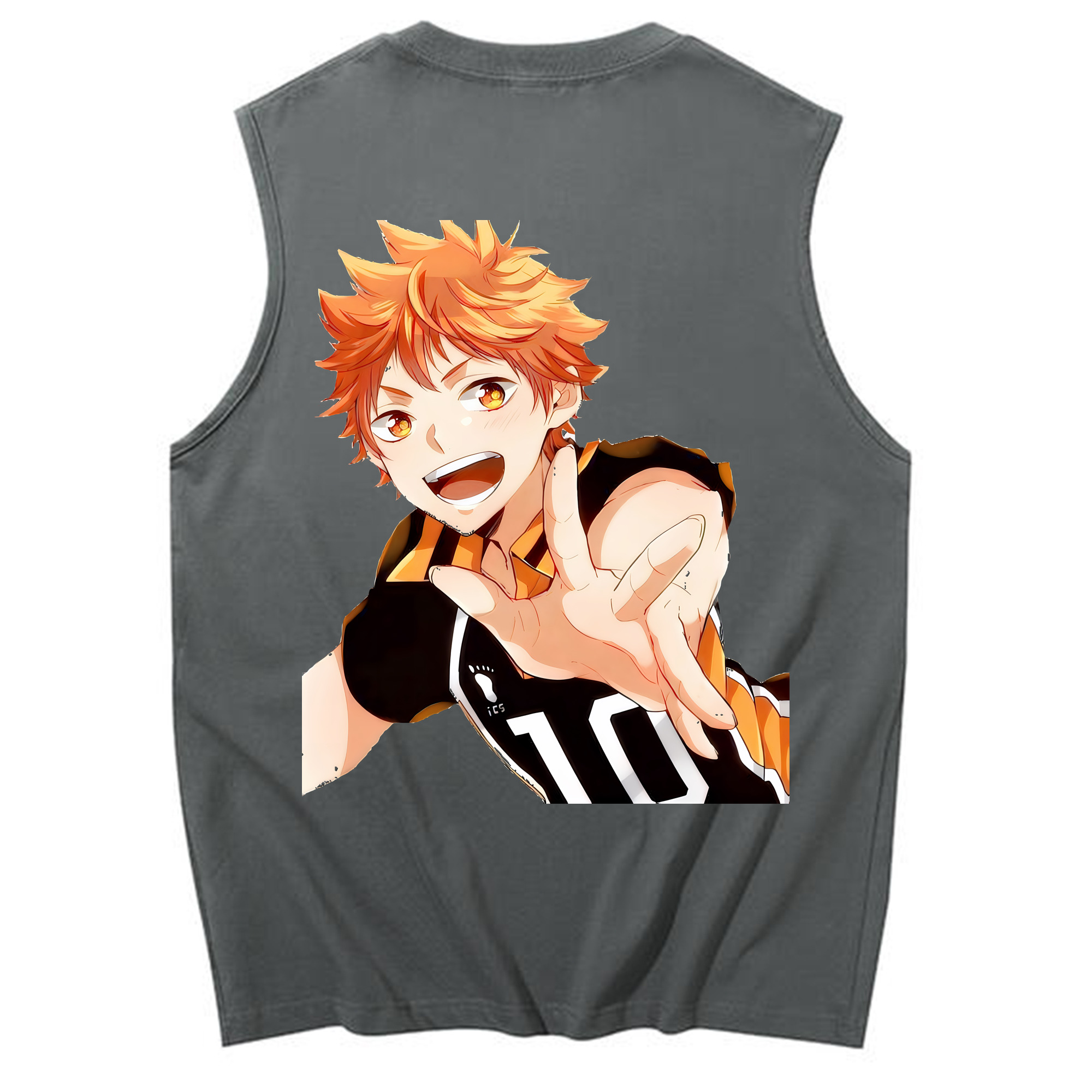 （画像用） ハイキュー!! Haikyu!! コットン100％タンクトップ（背面プリント）